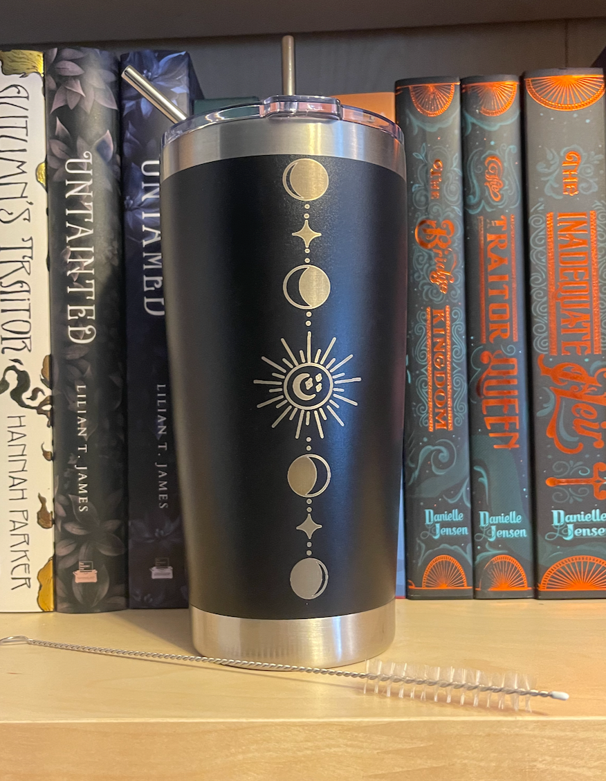 A Court of Thorns and Roses - Feyre Inspired 20 oz Tumbler - Insulated Cup for Portable Drinking