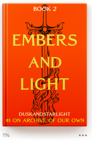 Embers & Light Book 2 - A Nesta x Cassian Story (eBook Downloadable)