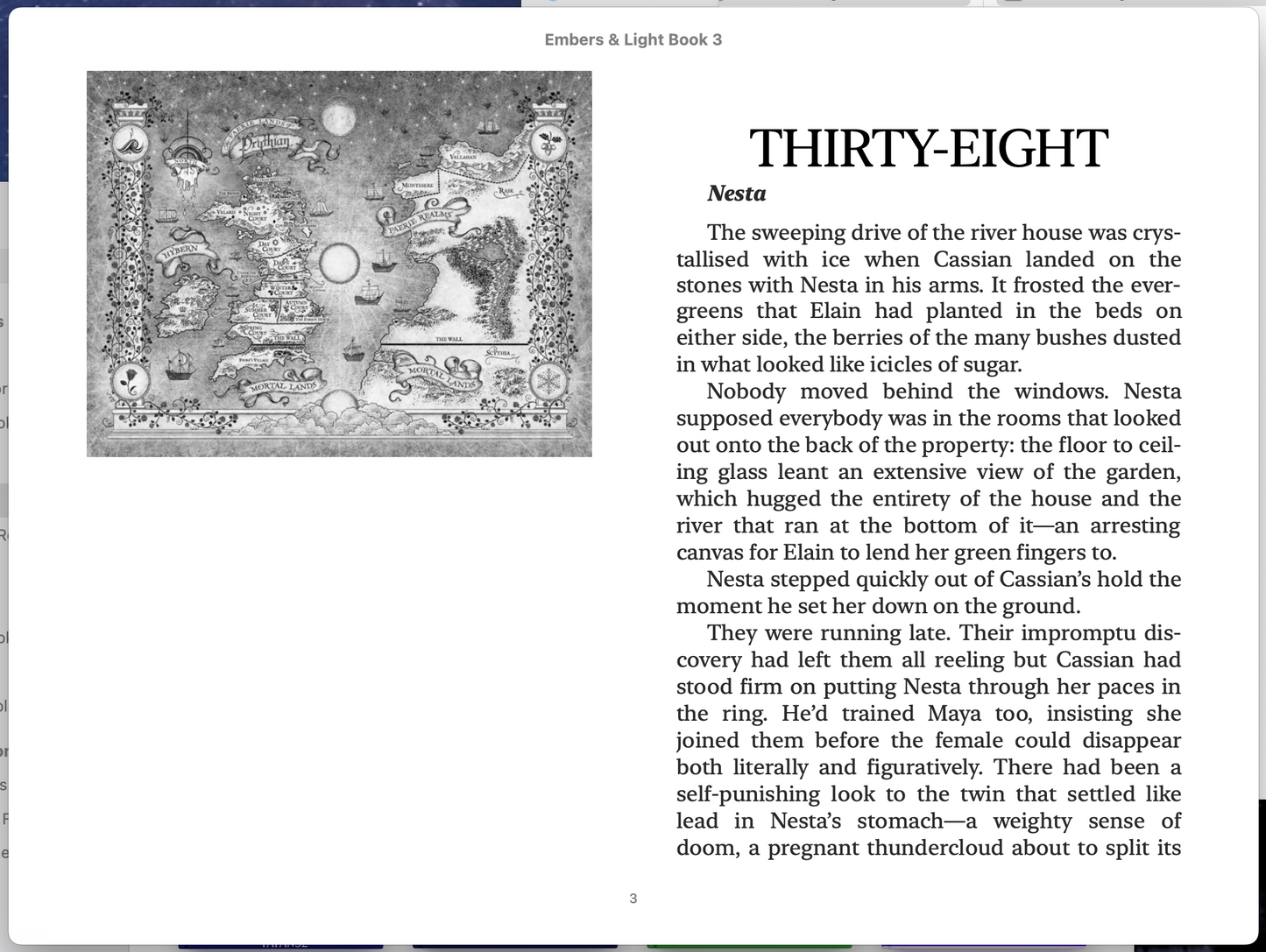 Embers & Light Book 3 - A Nesta x Cassian Story (eBook Downloadable)