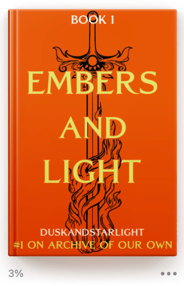 Embers and Light Book 1 - A Nesta x Cassian Story (eBook Downloadable)